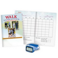 Multi Function Stepper Pedometer w/ Walker's Guide (English Version)